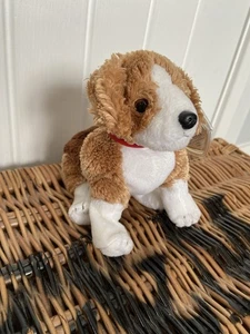 TY Beanie Baby Side Kick Hund Beagle 2002 Plüschtier Kuscheltier mit Etikett - Sammlerstück - Bild 1 von 9