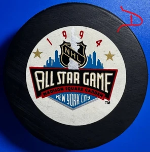 Disco oficial All-Star 1994 de la Liga Nacional de Hockey (jugado en Nueva York) - Imagen 1 de 2