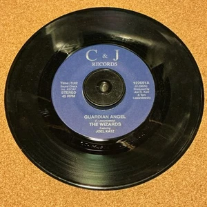 The Wizards Ft. Joel Katz 45RPM “Guardian Angel” 1990 Oldies NJ Doo-Wop Vocal 7” - Picture 1 of 2