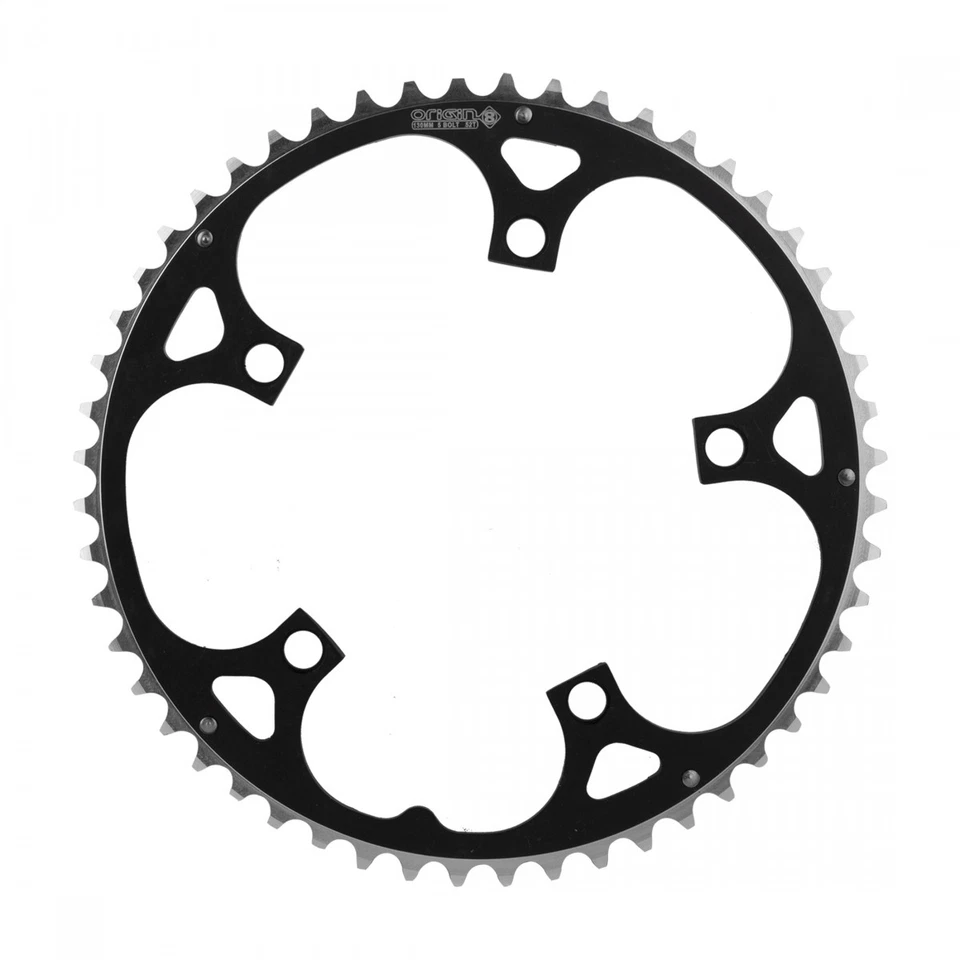 Origin8 52T 130mm BCD Alloy Chainring for 8/9/10-Speed, Ramped & Pinned - Image 1 of 1