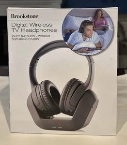 Brookstone Digital Wireless TV Headphones With Transmitter Tested - Bild 1 von 13