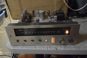 Vintage! Harman Kardon F500X Tube FM Tuner, Powers On **READ** - Picture 1 of 5