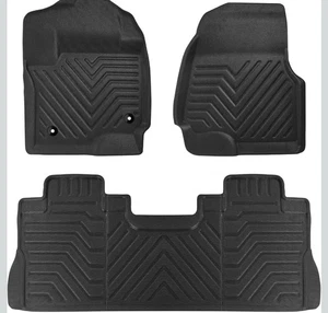 Floor mats for F250 F350 F450 Crew Cab 2017-2025 with Fold Flat Storage(B573) - Picture 1 of 7
