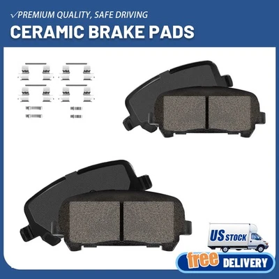 Juego de pastillas de freno traseras de cerámica para Chevy Colorado GMC Canyon 2015 2016 2017-2020 Foto 1 de 4