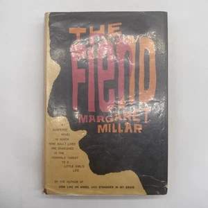 The Fiend By Margaret Millar 1964 Hardcover With Dust Jacket - Picture 1 of 5