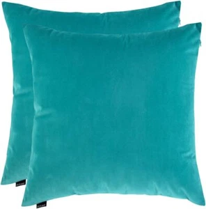 Set of 2 Cozy Solid Velvet Throw Pillow Case Decorative Couch Cushion Cover S... - Picture 1 of 3
