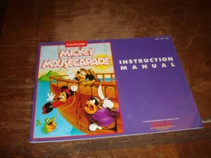 Mickey Mousecapades Manual Only NES Nintendo - Picture 1 of 1
