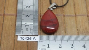 pendentif JASPE ARC EN CIEL + cordon reglable lithotherapie reiki rainbow quartz - Bild 1 von 2