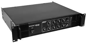 OMNITRONIC MP-60 ELA Verstärker Mixer 60 Watt RMS 100 V / 70 V-Technik - Bild 1 von 3