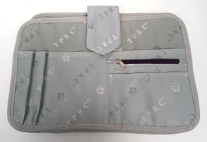 TRPC Portafolio Carpeta Organizador de Documentos Empresariales Gris Logo Impresión 13 1/2" x 9" - Imagen 1 de 10