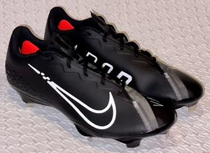 NIKE React Vapor Ultrafly Elite 4 Black Grey White Baseball Spike Cleats Mens 13 - Picture 1 of 8