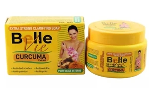 Belle Vie lightening body Cream with Curcuma extract and Clarifying Soap - Picture 1 of 3