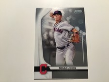 2020 Bowman Sterling Base Prospect #6 Nolan Jones Cleveland Indians 