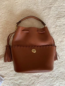Coach Lora Bucket Bag saddle braun Whipstitch Tassels - wie neu - Bild 1 von 10