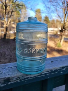 ANTIQUE W.E. BONNEY MASTER INK BOTTLE~AS IS - Picture 1 of 17