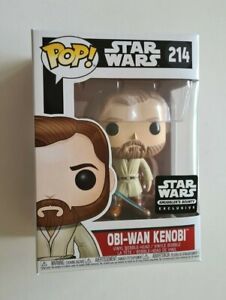 Funko Pop Star Wars 214 Obi-Wan Kenobi Smugglers Bounty Exclusive