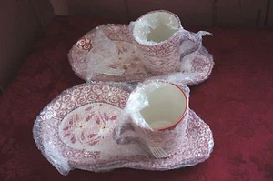 NEW IN BOX TEMP-TATIONS BY TARA "OLD WORLD" 4 PC. PLATE AND MUG DUET SET - Picture 1 of 5