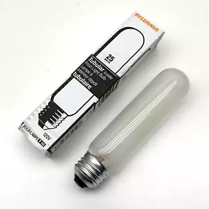 (3-Pack) Sylvania 25T10/IF Tubular Appliance 25W Lamp Light Bulb Frost 120V E26 - Picture 1 of 8