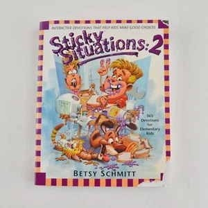 Sticky Situations: 2 by Betsy Schmitt - 365 Devotions For Elementary Kids - Picture 1 of 4