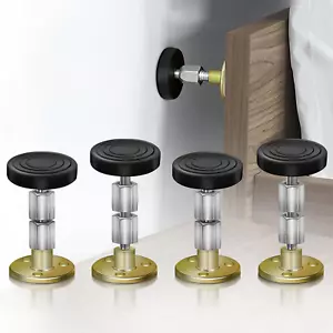 4 Pack Headboard Stoppers, Adjustable Bed Noise Stopper for Wall, Bed Frame Post - Picture 1 of 12