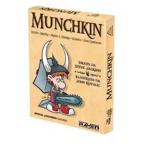Munchkin, Gioco di Carte Raven, Nuovo, Italiano - Immagine 1 di 1