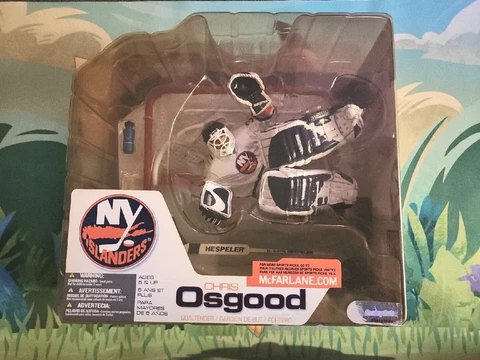 McFARLANE CHRIS OSGOOD 5 1/2" FIGURE NHL HOCKEY NEW YORK ISLANDERS NEW! Cover