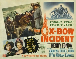 The Ox- Bow Incident 1942 Dvd. copy of public domain film. disc only - Imagen 1 de 1
