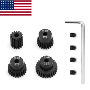 Metal Motor Gear Set For MJX Hyper Go 1/14 14301 14303 1/16 16208 16210 RC Parts - Picture 1 of 9