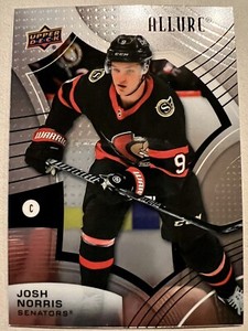 Josh Norris 2021-22 Upper Deck Allure #16 Ottawa Senators