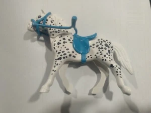 PLAYMOBIL CABALLO BLANCO CON MANCHAS COMPLETO  - 14/7/20 - Picture 1 of 1