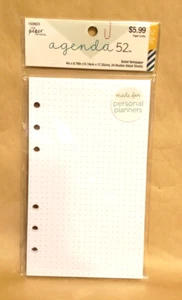 Agenda 52 Personal Size Bullet (Dotted) Notepaper 24 Double-Sided Sheets - Bild 1 von 3