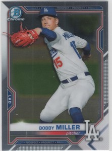 2021 Bowman Chrome Bobby Miller