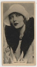 Mary Nolan vintage 1929-33 Godfrey Phillips Cinema Stars Tobacco Card #22