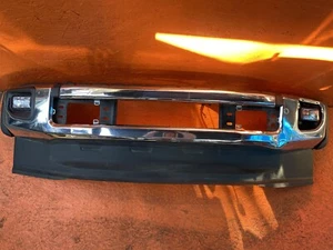 2020 2021 2022 Ford F250 F350 Front Bumper w/ Halogen Fog Lights OEM - Picture 1 of 24