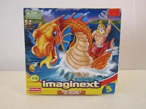 Vintage Fisher Price Imaginext König Neptun & Seeungeheuer B1565 NEU - Bild 1 von 8