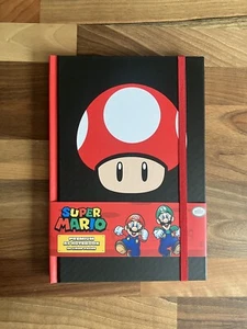 Notebook Nintendo Super Mario Forrado A5 Tapa Dura Nuevo - Imagen 1 de 6