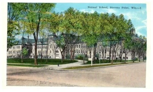 Vintage c1920 Stevens Point Wisconsin Normal School Postcard - P39 - Picture 1 of 2
