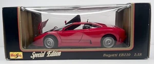 Maisto 1:18 Die-Cast - RED 1992 Bugatti EB110 - 1993 Special Edition - Picture 1 of 7