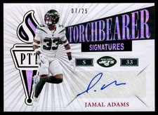 2019 Panini Passing the Torch Torchbearer Signatures Gold #23 Jamal Adams /25