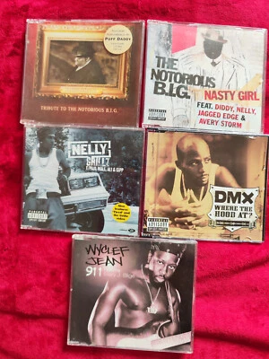 Maxi-Single Set 5-tlg.Hip-Hop/Rap Musik (sehr gut) Set 21 - Bild 1 von 3