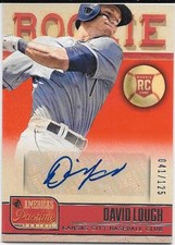 2013 Panini DAVID LOUGH (Royals)(RC)*ROOKIE AUTO* #261  #041/125