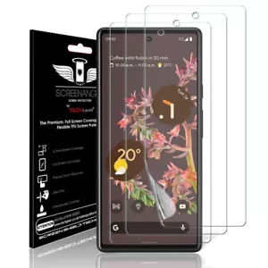 3x TECHGEAR (TPU) FULL COVER Proteggi Schermo Cover per Google Pixel 7 5G - Foto 1 di 7