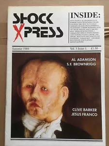 Shock Xpress -Vol 3 Issue 1 - 1989 Horror Nightbreed Movie Magazine Cult Nudes - Picture 1 of 5
