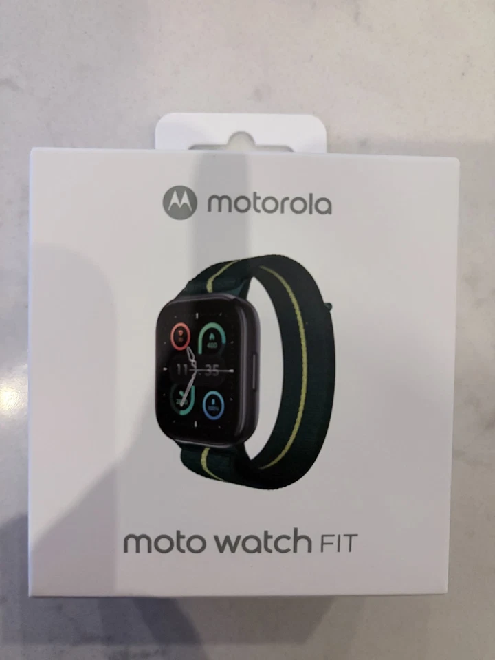 Motorola Moto Watch Fit Android Smartwatch - Trekking Green - NEW and SEALED - Image 1 of 2
