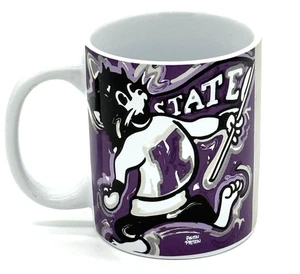 Tazza tazza ceramica Kansas State Wildcats 11 oz. Hot Cold Justin Patten - Foto 1 di 4
