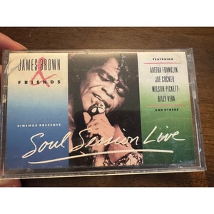 James Brown and Friends Cinemax presents Soul Session Live 1989 cassette  - Picture 1 of 5