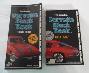 Lot Of Two Books: The Genuine Corvette Black Book: 1953-1987/1953-1992 - Picture 1 of 15