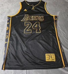 Addidas Kobe Bryant Los Angeles Lakers Black Mamba #24 Jersey Size XXL NWT - Picture 1 of 11