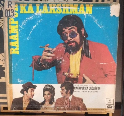Raampur Ka Lakshman-Odeon First Pressing – Bollywood Rare LP Vinyl - Image 1 of 4