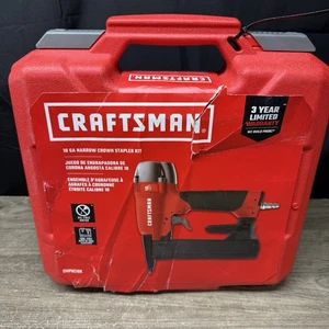 Craftsman Kit graffette corona stretta calibro 18 con custodia CMPBN18K - - Foto 1 di 10